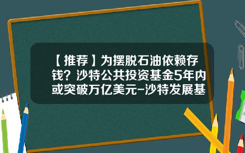 【推荐】为摆脱石油依赖存钱？沙特公共投资基金5年内或突破万亿美元-沙特发展基金