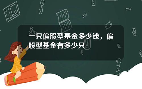 一只偏股型基金多少钱，偏股型基金有多少只