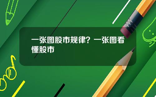 一张图股市规律？一张图看懂股市