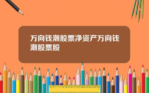 万向钱潮股票净资产万向钱潮股票股