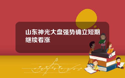 山东神光大盘强势确立短期继续看涨