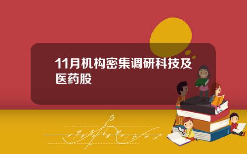 11月机构密集调研科技及医药股