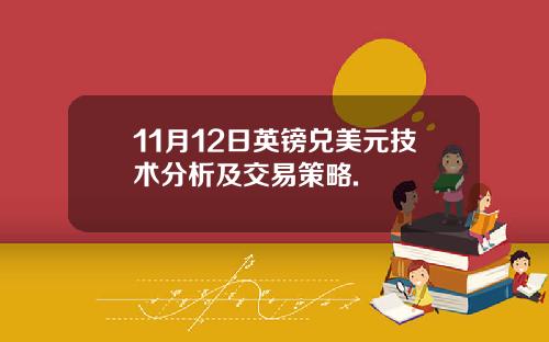 11月12日英镑兑美元技术分析及交易策略.