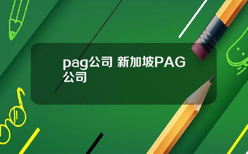 pag公司 新加坡PAG公司